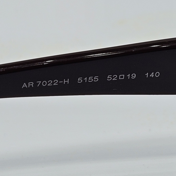 Giorgio Armani AR 7022-H 5155 Brown Fabric  52-19-140  ITALY MADE 3962 - Picture 5 of 7